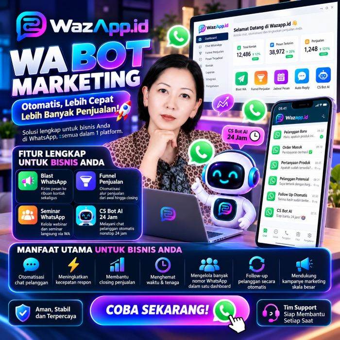 Bot Wa Marketing otomatis tahunan