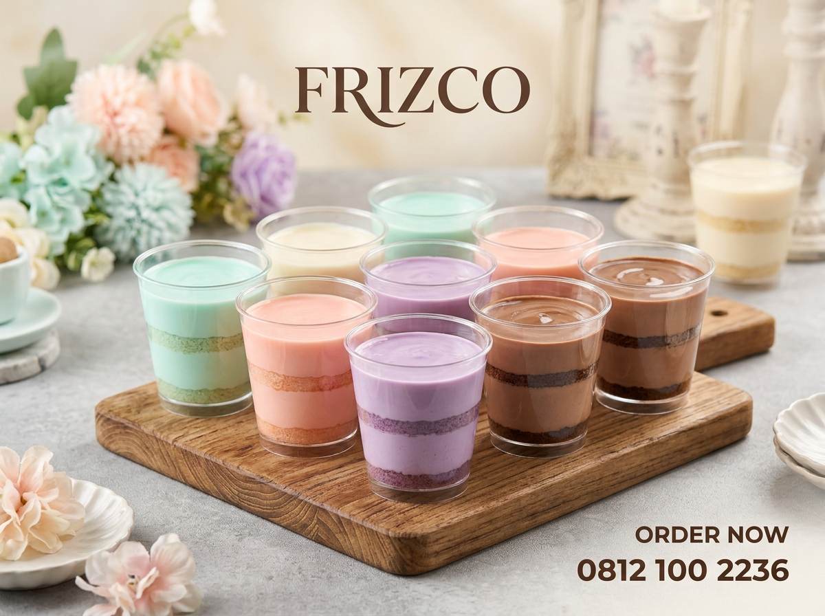 FRIZCO Silky Pudding Powder  425gr Rasa Vanilla
